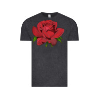 Vintage Black Oklahoma Rose Illustrations Vintage Tee - LillyAllenDesigns