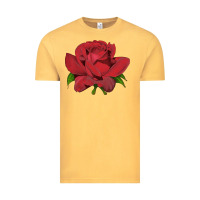 Vintage Mustard Oklahoma Rose Illustrations Vintage Tee - LillyAllenDesigns