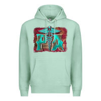Seafoam physician medical symbol assistant nurse background Premium Hoodie - BarkalooDesign
