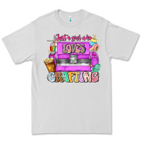 Just A Girl Who Loves Crafting Premium Tee | Teevron