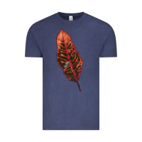Vintage Denim croton leaf Vintage Tee - LillyAllenDesigns