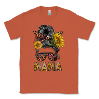 Copper mess bun mama sunflowers Classic Tee - BarkalooDesign