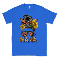 True Royal mess bun mama sunflowers Classic Tee - BarkalooDesign