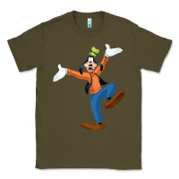Army Green goofy Classic Tee - baoMotion
