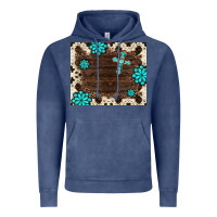 Vintage Denim gemstone cross mousepad Vintage Hoodie - BarkalooDesign