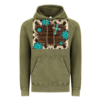 Vintage Olive gemstone cross mousepad Vintage Hoodie - BarkalooDesign