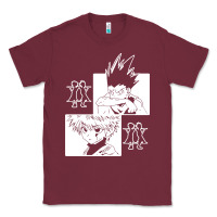 Burgundy hunter gon and killua anime manga Classic Tee - baoMotion