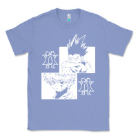 Colony Blue hunter gon and killua anime manga Classic Tee - baoMotion