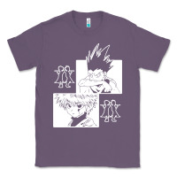 Lavender hunter gon and killua anime manga Classic Tee - baoMotion