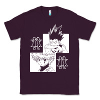 Plum hunter gon and killua anime manga Classic Tee - baoMotion