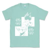 Seafoam hunter gon and killua anime manga Classic Tee - baoMotion