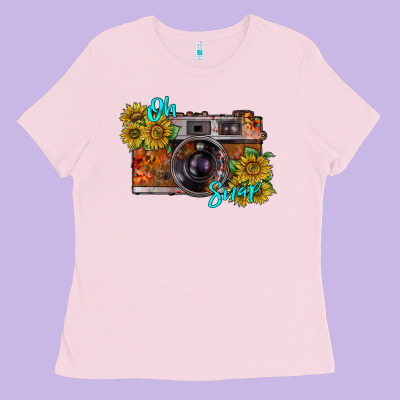 Oh Snap Ladies Tee Designed By Racoondesign
