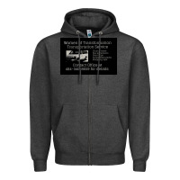 Charcoal Heather women of transformation 1 Zipper Hoodie - chombo