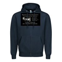 Navy women of transformation 1 Zipper Hoodie - chombo