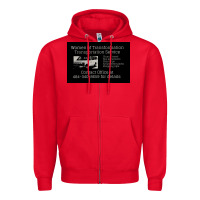 Red women of transformation 1 Zipper Hoodie - chombo