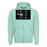 Seafoam women of transformation 1 Zipper Hoodie - chombo