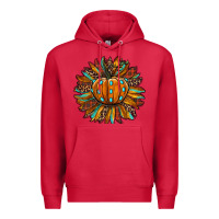 Cardinal pumpkin sunflower Premium Hoodie - RanaPortraitStore