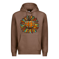 Chestnut pumpkin sunflower Premium Hoodie - RanaPortraitStore