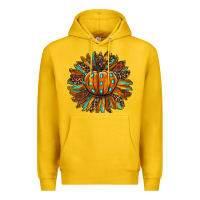 Lemon pumpkin sunflower Premium Hoodie - RanaPortraitStore