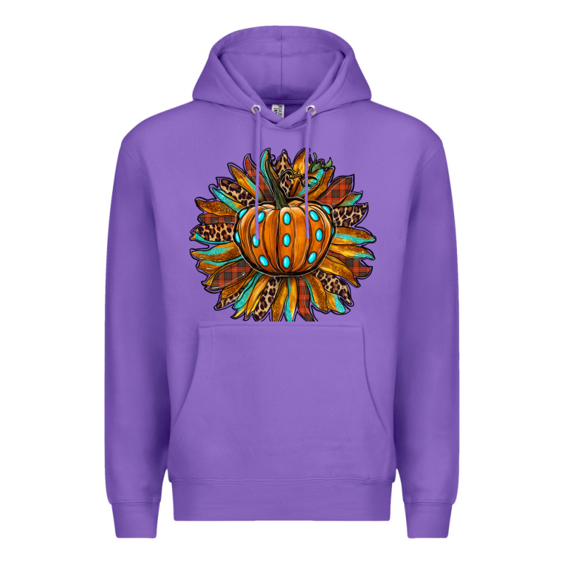 Pumpkin Sunflower Premium Hoodie by RanaPortraitStore | Teevron