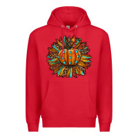 Red pumpkin sunflower Premium Hoodie - RanaPortraitStore