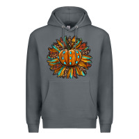 Rock pumpkin sunflower Premium Hoodie - RanaPortraitStore