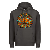 Smoke pumpkin sunflower Premium Hoodie - RanaPortraitStore