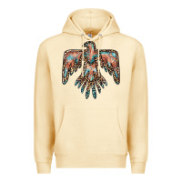 Pina Colada thunderbird leopard leather Premium Hoodie - BarkalooDesign