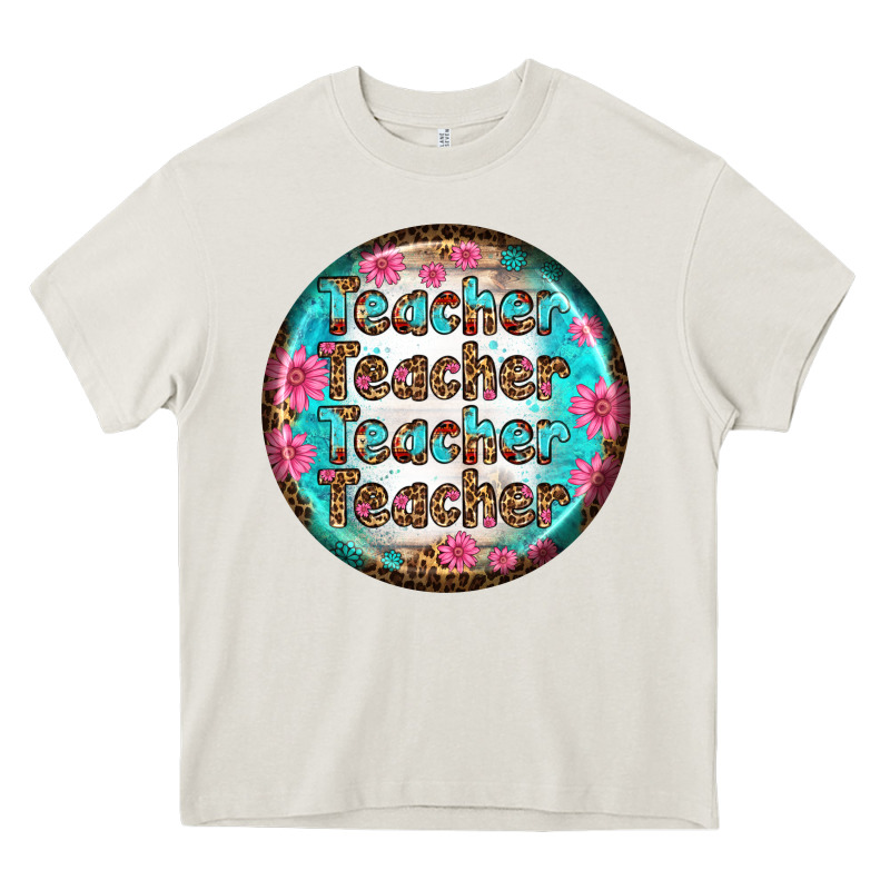 Teacher Vibe Earrings Heavy Core Tee by BundleAndBundleShop | Teevron