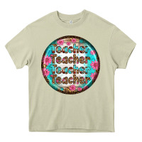 Mossy teacher vibe earrings Heavy Core Tee - BundleAndBundleShop
