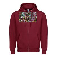 Burgundy 6bxva8dmzvnj8kavrqzzmp Zipper Hoodie - chombo