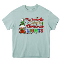 Arona my favorite color is christmas lights Heavy Core Tee - BundleAndBundleShop