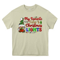 Mossy my favorite color is christmas lights Heavy Core Tee - BundleAndBundleShop