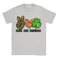 Moon Dust peace love shamrock Classic Tee - FaDigitalArtStudio