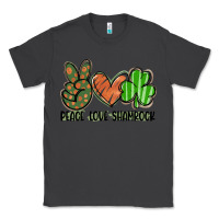 Smoke peace love shamrock Classic Tee - FaDigitalArtStudio