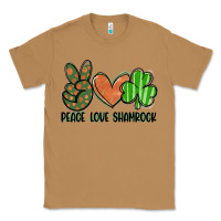 Toasted Coconut peace love shamrock Classic Tee - FaDigitalArtStudio