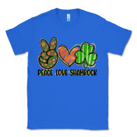 True Royal peace love shamrock Classic Tee - FaDigitalArtStudio