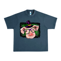 Midnight Navy pig halloween Urban Heavy Tee - RanaPortraitStore