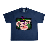 Navy pig halloween Urban Heavy Tee - RanaPortraitStore