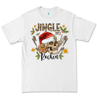 White jingle bell rock black Premium Tee - CowhideDigitalArt