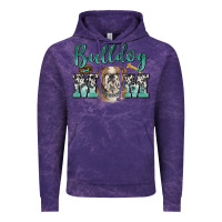 Cloud Purple bulldog mom Vintage Hoodie - BarkalooDesign