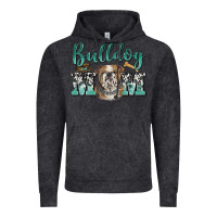 Vintage Black bulldog mom Vintage Hoodie - BarkalooDesign