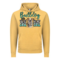 Vintage Mustard bulldog mom Vintage Hoodie - BarkalooDesign