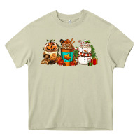 Mossy Halloween thanksgiving christmas coffee cups Heavy Core Tee - FaDigitalArtStudio