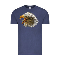 Vintage Denim Bald Head Eagle Vintage Tee - LillyAllenDesigns