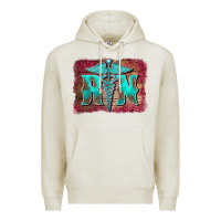 Oatmeal Heather registered medical symbol nurse background Premium Hoodie - BarkalooDesign