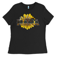 Black girls mama sunflower Ladies Tee - RacoonDesign
