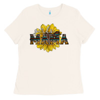 Bone girls mama sunflower Ladies Tee - RacoonDesign