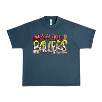 Midnight Navy raising ballers Urban Heavy Tee - RacoonDesign