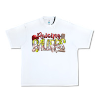 White raising ballers Urban Heavy Tee - RacoonDesign
